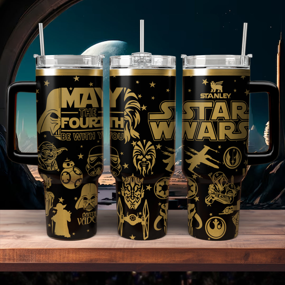Star Wars Galactic Adventure Tumbler - May the Fourth Be With You