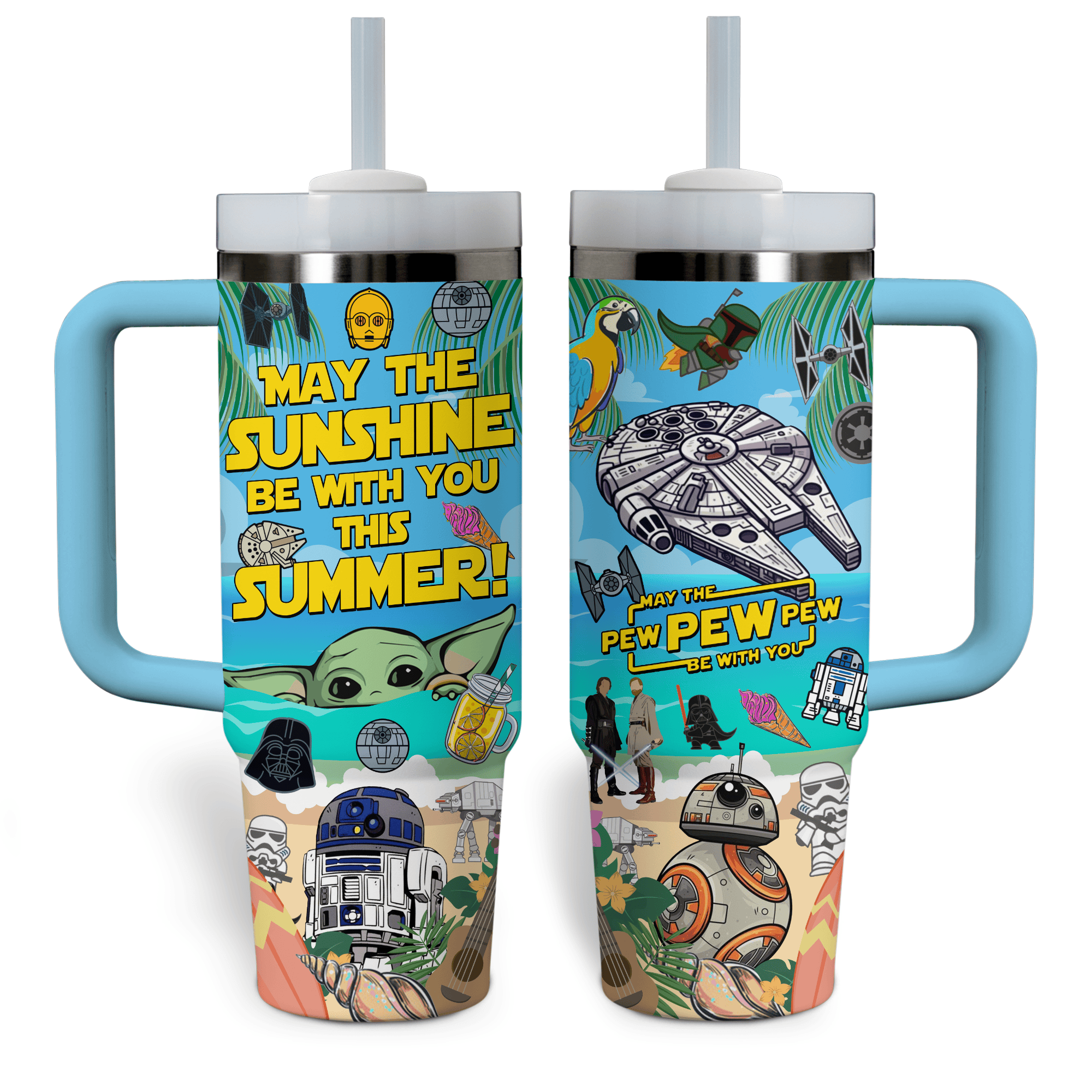 Star Adventure Insulated Tumbler with Handle - Summer Edition