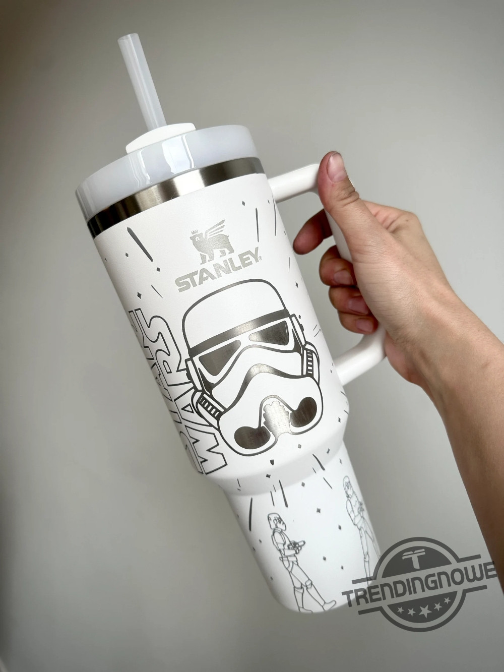 Galactic Insulated Travel Mug - May the Force Be With You Design - Image 2
