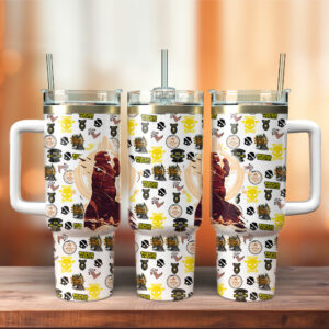 Star Wars Movies Custom Stanley Quencher 40oz Stainless Steel Tumbler With Handle - Threewoofs