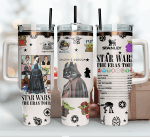 Star Wars Eras Tour Stainless Steel Tumbler with Straw - Limited Edition