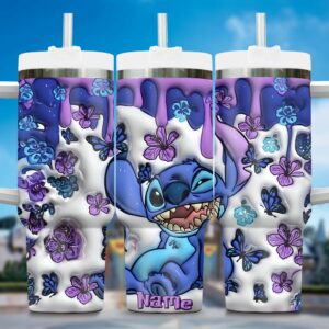 Vibrant Cartoon Character Tumbler with Straw - Perfect Gift for Fans