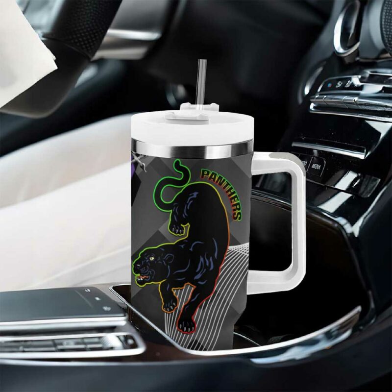 Storm And Panthers Rugby 2024 Go Champions Grand Final Dynamic Style Custom Stanley Quencher 40oz Stainless Steel Tumbler With Handle - Threewoofs - Image 8