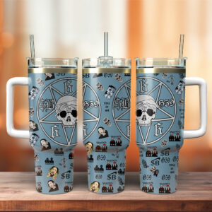 Suicideboys Music Custom Stanley Quencher 40oz Stainless Steel Tumbler With Handle - Threewoofs