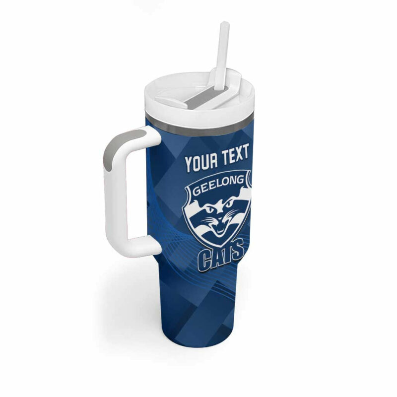 Swans And Cats Football 2024 Together Dynamic Version Custom Stanley Quencher 40oz Stainless Steel Tumbler With Handle - Threewoofs - Image 3