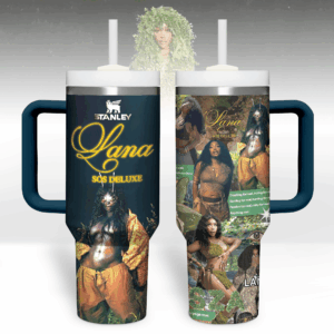 SZA Music Custom Stanley Quencher 40oz Stainless Steel Tumbler With Handle - Threewoofs
