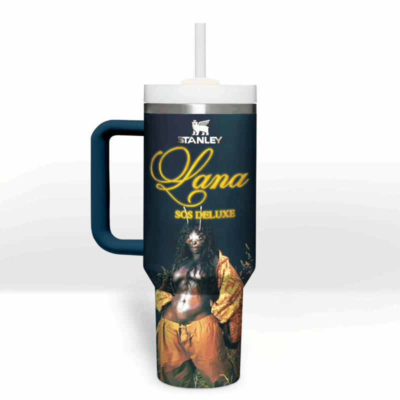 SZA Music Custom Stanley Quencher 40oz Stainless Steel Tumbler With Handle - Threewoofs - Image 2