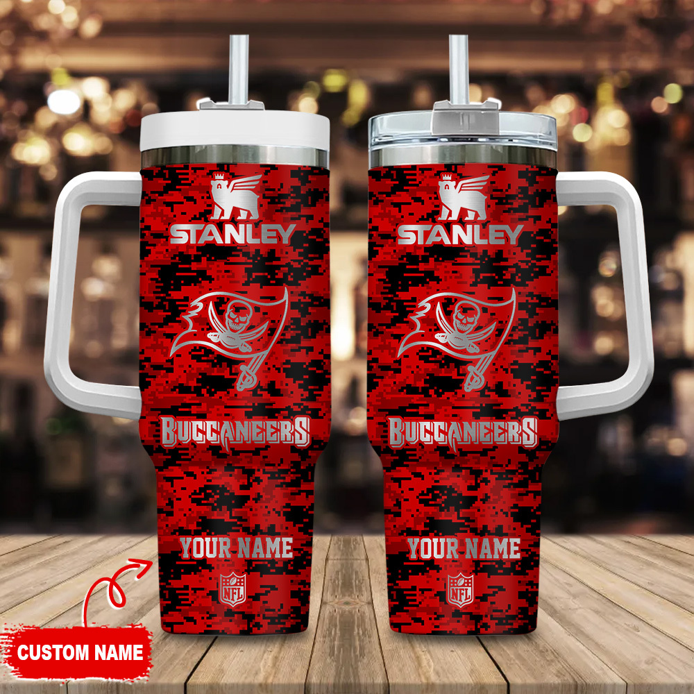 Custom NFL Team Logo Stanley Tumbler - Personalized Insulated Mug