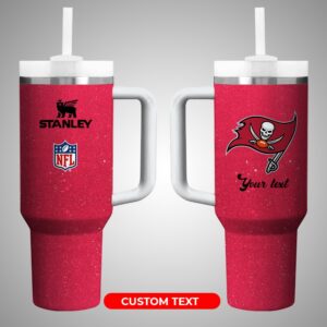 Custom NFL Team Tumbler with Straw - Personalized Stanley Mug