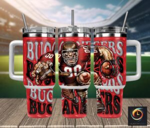 Bold Football Fan Insulated Tumbler - Stay Hydrated in Style!