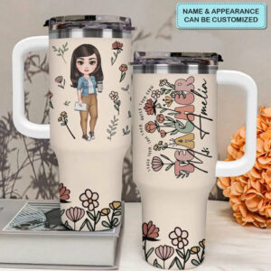 Teacher Custom Stanley Quencher 40oz Stainless Steel Tumbler With Handle - Threewoofs