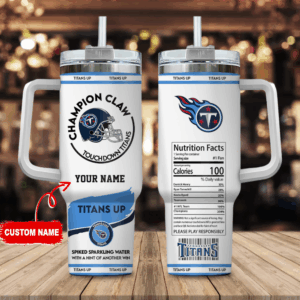 Customizable Titans Fan Mug - Personalized Name - Perfect Gift for NFL Enthusiasts