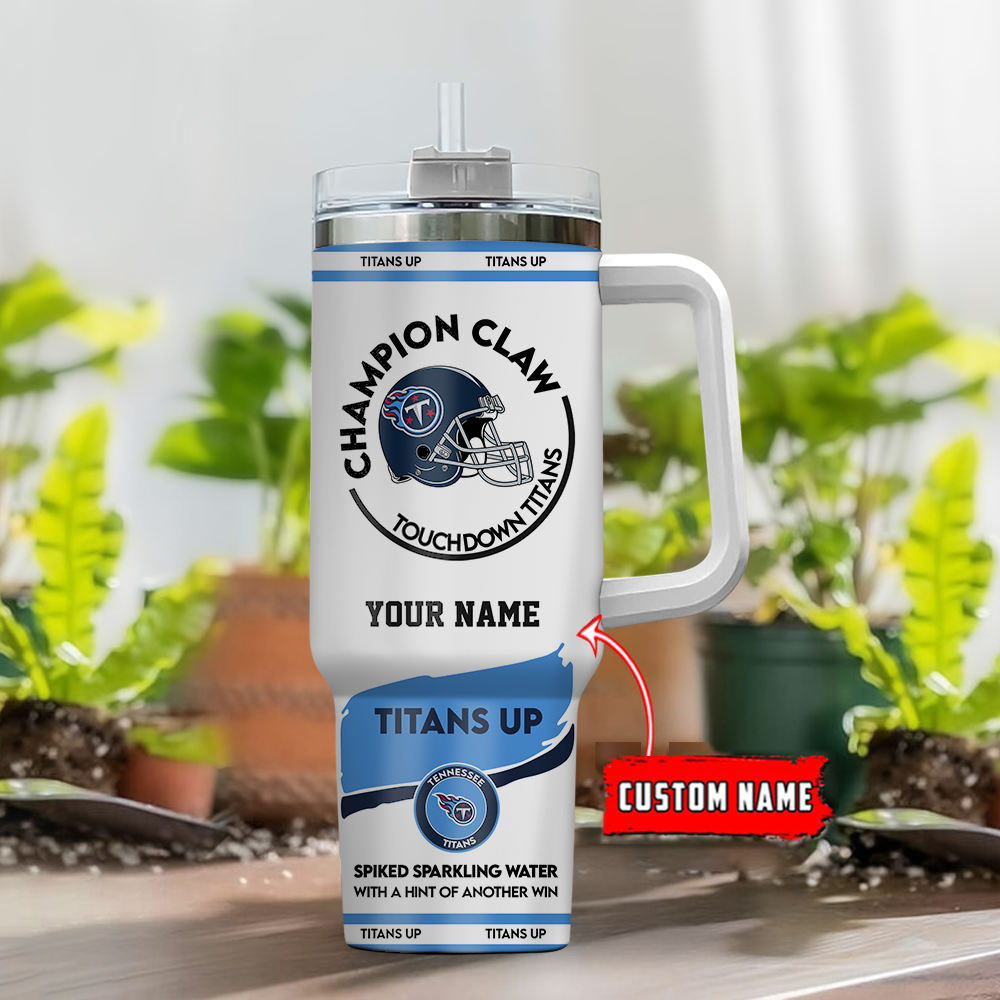 Customizable Titans Fan Mug - Personalized Name - Perfect Gift for NFL Enthusiasts - Image 2