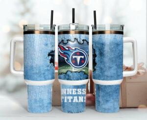 Tennessee Titans Insulated Tumbler - Keep Drinks Hot/Cold, Show Team Spirit