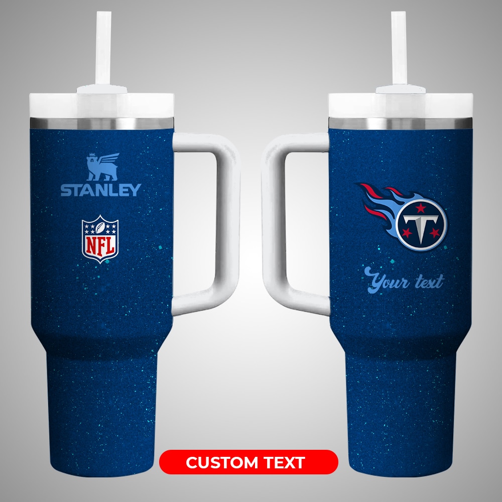 Custom NFL Stanley Tumbler - Personalized Team Insulated Mug with Straw