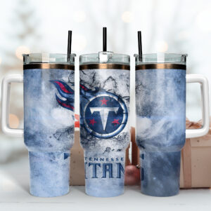 Tennessee Titans Insulated Travel Mug - Ultimate Fan Gift, Keeps Drinks Hot/Cold