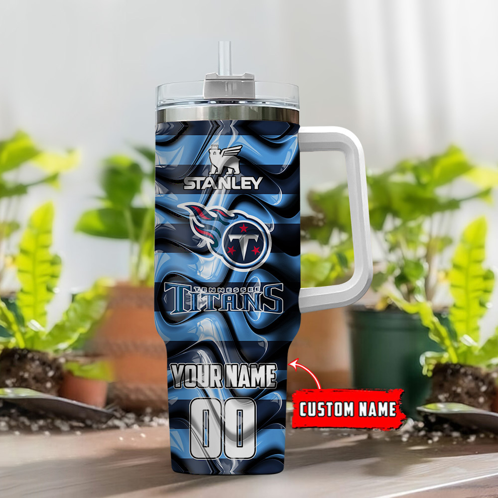 Customizable NFL Team Tumbler with Handle - Show Your Team Spirit in Style! - Image 2