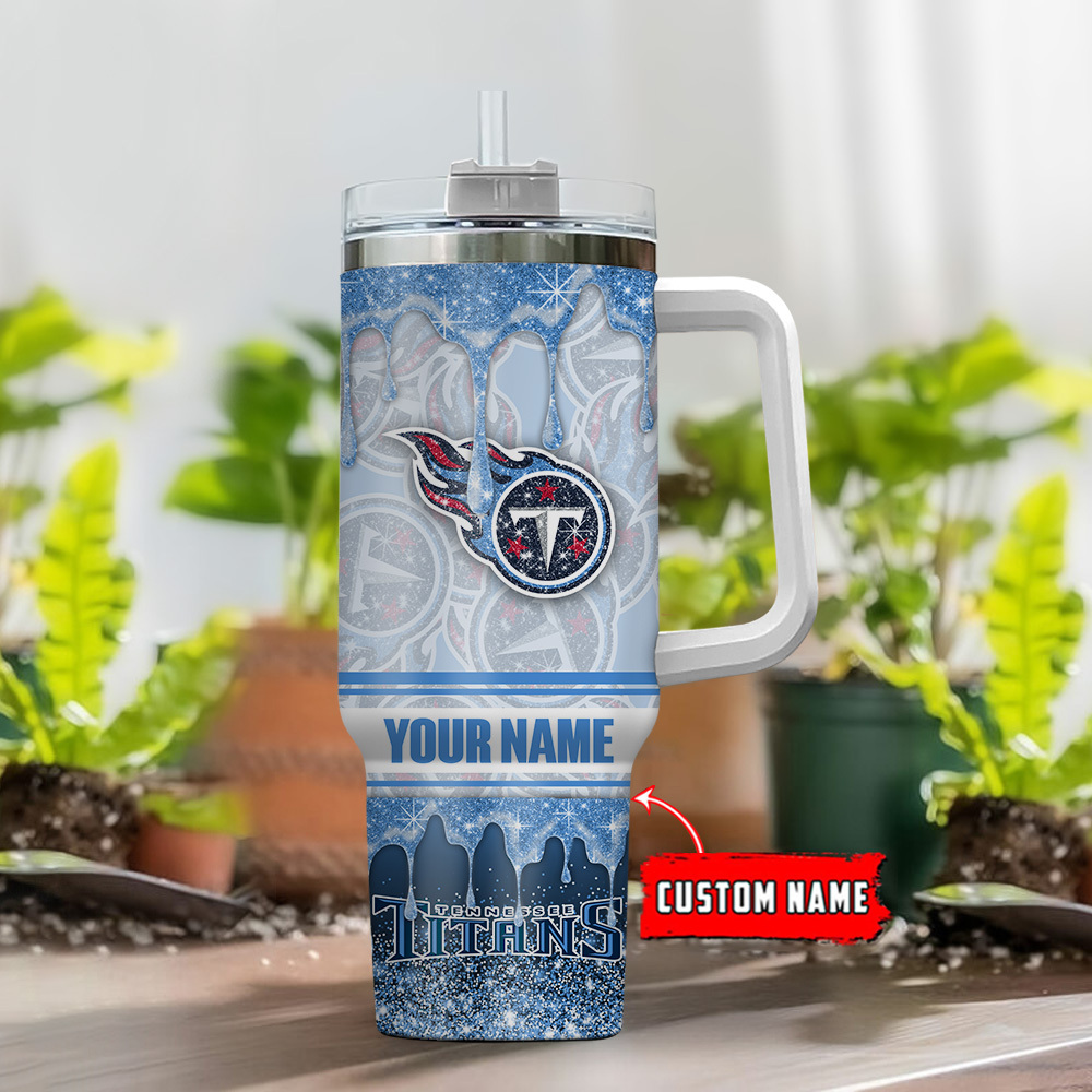 Customizable Sports Team Tumbler with Handle - Personalized Gift - Image 2