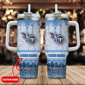 Customizable Sports Team Tumbler with Handle - Personalized Gift