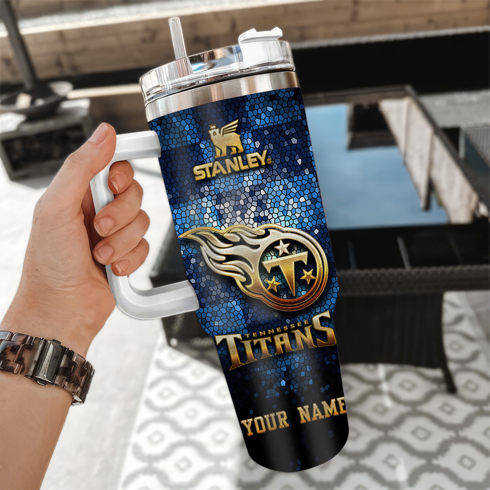 Customizable Titans Tumbler – Personalized Stanley Mug for Ultimate Fans - Image 3
