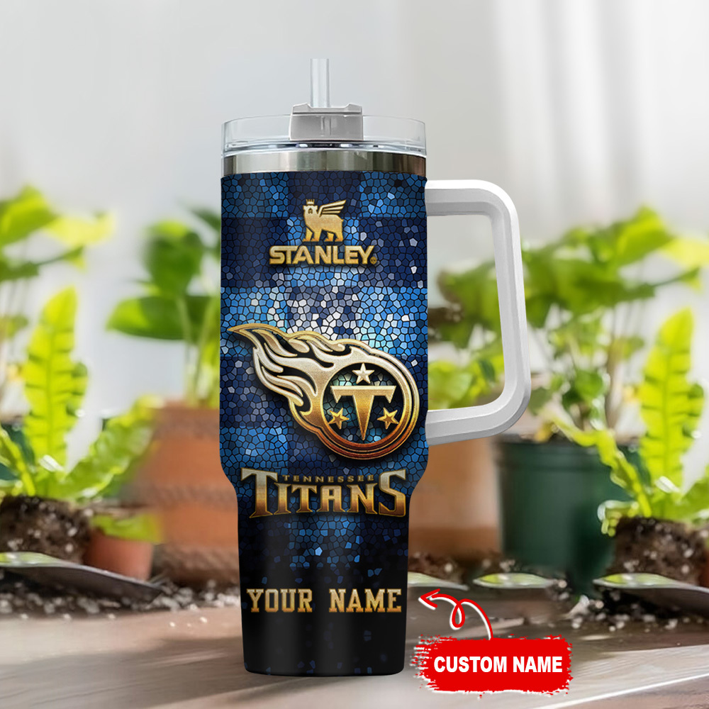 Customizable Titans Tumbler – Personalized Stanley Mug for Ultimate Fans - Image 2