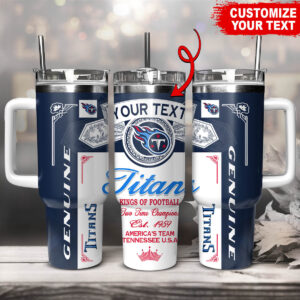 Customizable Football Team Tumbler - Personalized Fan Gift Mug