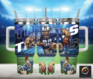 Ultimate Football Fan Tumbler Mug - Double-Walled Insulated with Cool Graphics