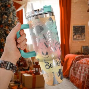 The Grinch And Friend Movies Christmas Custom Stanley Quencher 40oz Stainless Steel Tumbler With Handle - Threewoofs