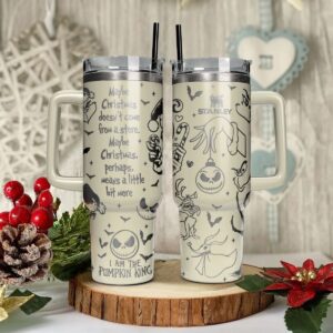 The Grinch And Friend Movies Christmas Custom Stanley Quencher 40oz Stainless Steel Tumbler With Handle - Threewoofs