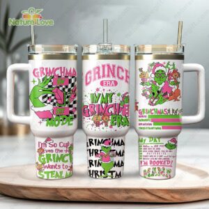 Holiday Grinch-Themed Tumbler - Fun & Festive Drinkware Gift