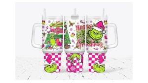 Festive Grinch Christmas Mug - Holiday Cheer with Fun Design