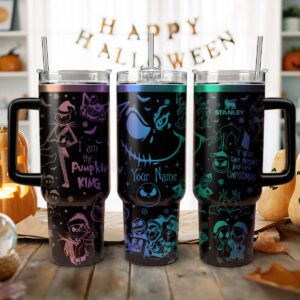The Grinch Movies Christmas Custom Stanley Quencher 40oz Stainless Steel Tumbler With Handle - Threewoofs