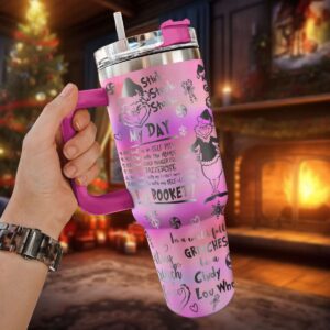 The Grinch Movies Christmas Custom Stanley Quencher 40oz Stainless Steel Tumbler With Handle - Threewoofs