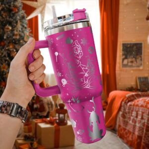 The Grinch Movies Christmas Custom Stanley Quencher 40oz Stainless Steel Tumbler With Handle - Threewoofs