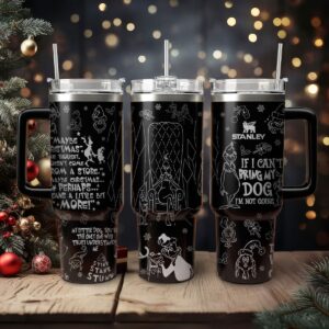The Grinch Movies Christmas Custom Stanley Quencher 40oz Stainless Steel Tumbler With Handle - Threewoofs