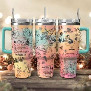 The Grinch Movies Christmas Custom Stanley Quencher 40oz Stainless Steel Tumbler With Handle - Threewoofs