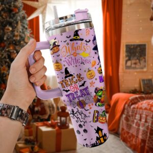 The Grinch Movies Christmas With Halloween Custom Stanley Quencher 40oz Stainless Steel Tumbler With Handle - Threewoofs