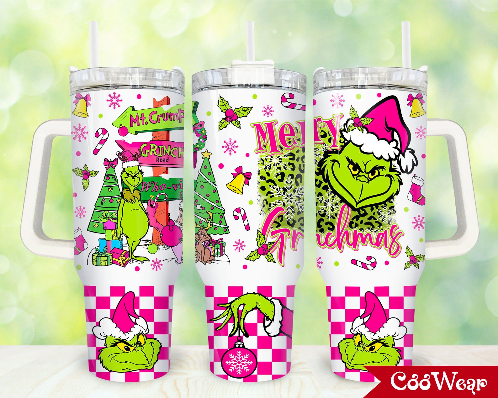 Festive Grinchmas Tumbler - Holiday Cheer with Every Sip