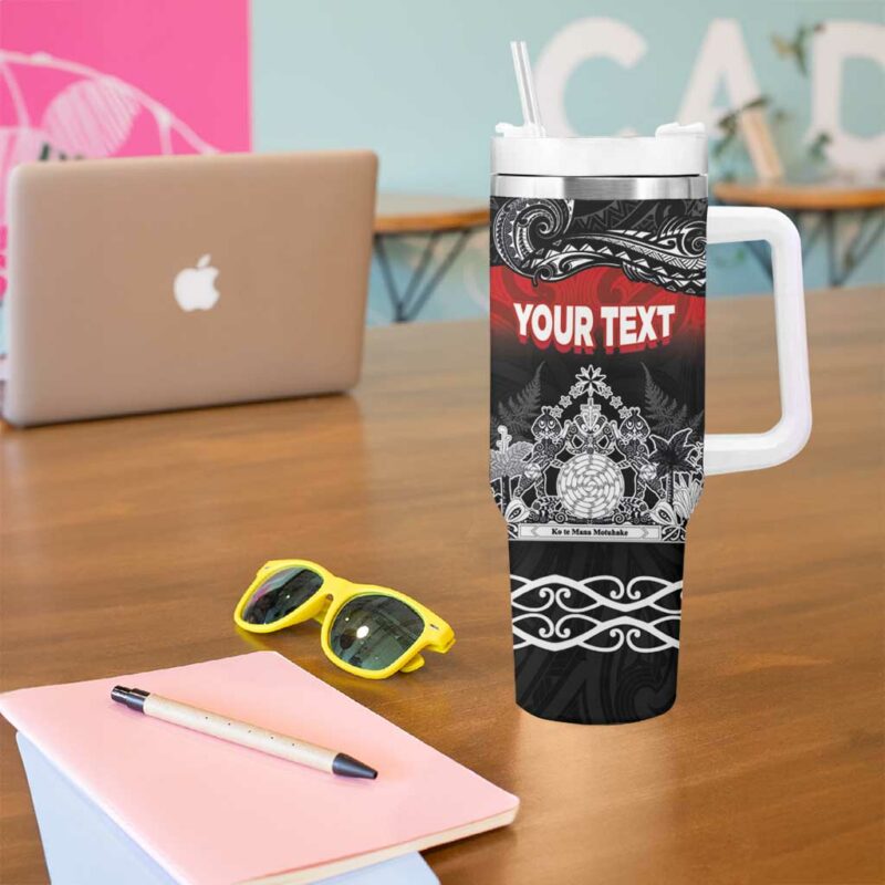 The Kingitanga Maori King Movement Te PakioMatariki Custom Stanley Quencher 40oz Stainless Steel Tumbler With Handle - Threewoofs - Image 5