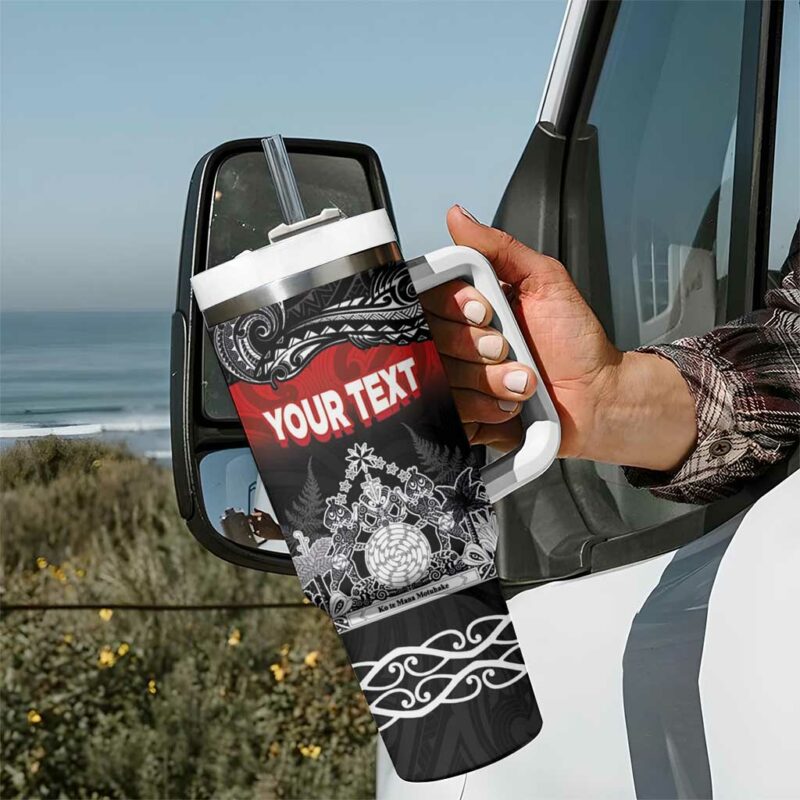 The Kingitanga Maori King Movement Te PakioMatariki Custom Stanley Quencher 40oz Stainless Steel Tumbler With Handle - Threewoofs - Image 7