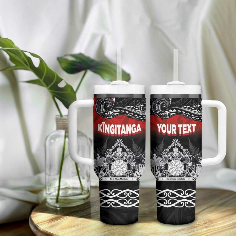 The Kingitanga Maori King Movement Te PakioMatariki Custom Stanley Quencher 40oz Stainless Steel Tumbler With Handle - Threewoofs - Image 9