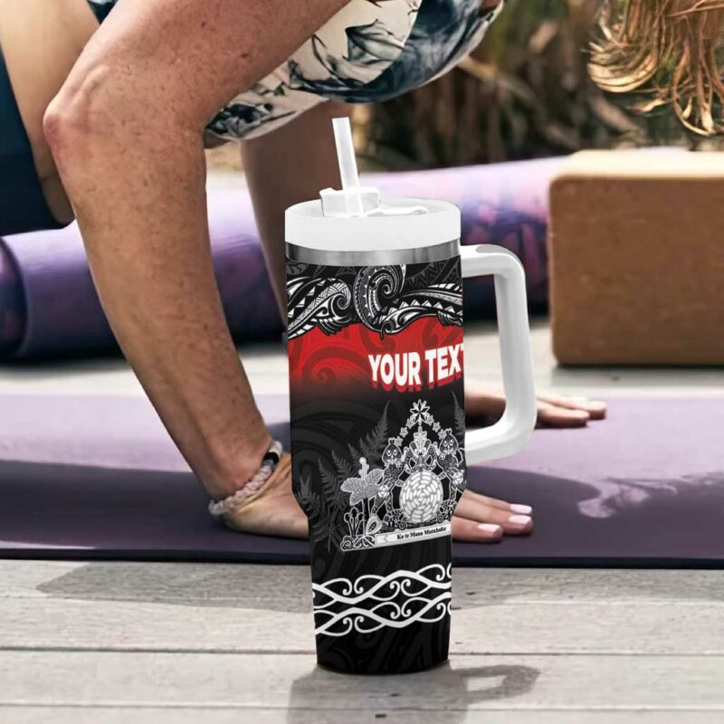The Kingitanga Maori King Movement Te PakioMatariki Custom Stanley Quencher 40oz Stainless Steel Tumbler With Handle - Threewoofs - Image 6