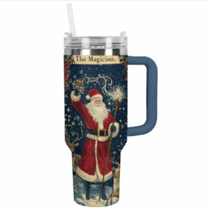 The Magic Of Christmas Custom Stanley Quencher 40oz Stainless Steel Tumbler With Handle - Threewoofs