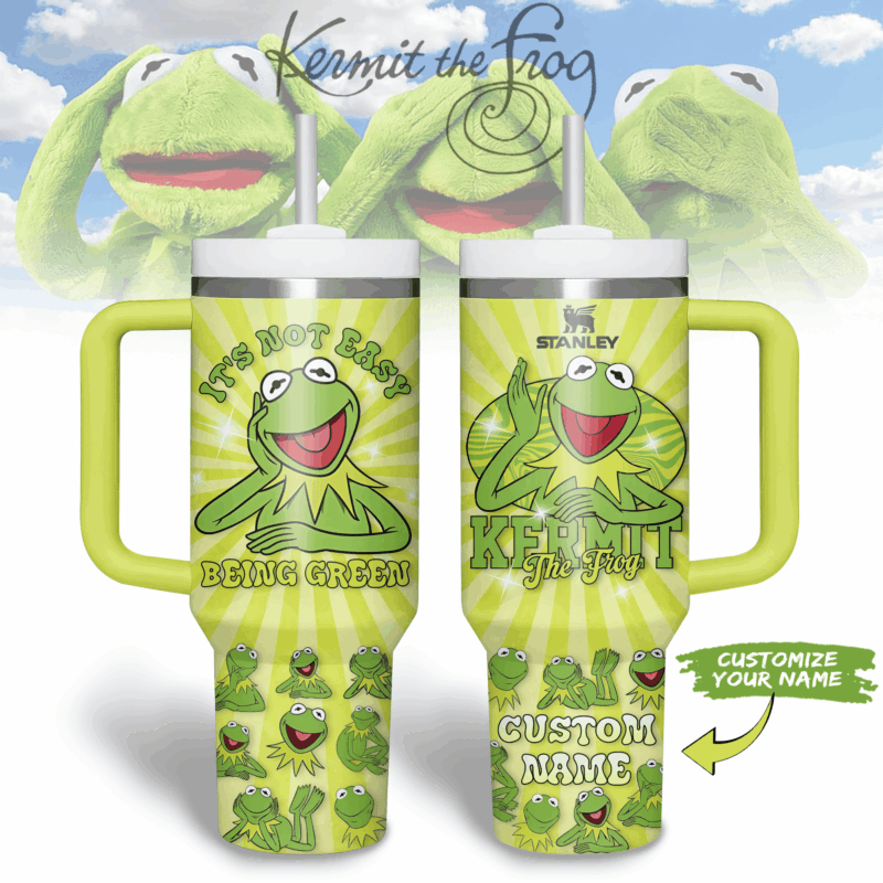 The Muppets TV Series Custom Stanley Quencher 40oz Stainless Steel Tumbler With Handle - Threewoofs