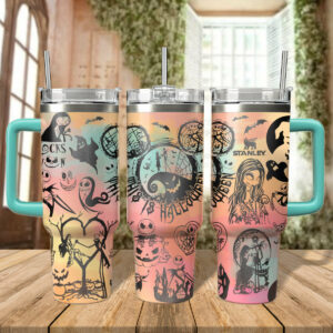 Spooky Halloween Tumbler - Insulated, Eco-Friendly Travel Mug