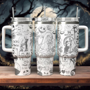 Spooky Halloween Tumbler: Double-Wall Insulated - 40oz