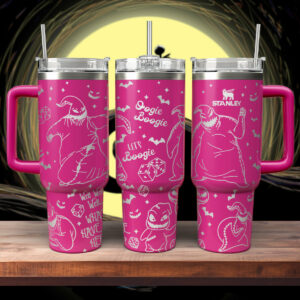 Oogie Boogie Insulated Tumbler - 40oz Travel Mug for Hot & Cold Drinks