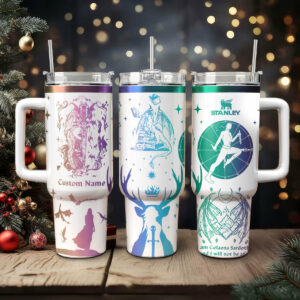 Throne Of Glass Book Custom Stanley Quencher 40oz Stainless Steel Tumbler With Handle - Threewoofs