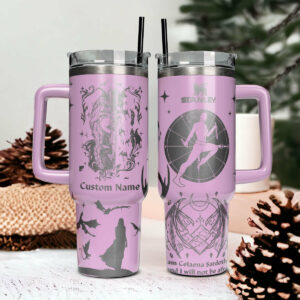 Throne Of Glass Book Custom Stanley Quencher 40oz Stainless Steel Tumbler With Handle - Threewoofs