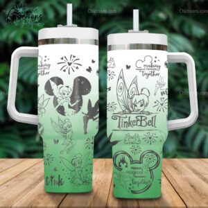 Enchanting Tinker Bell Insulated Tumbler - Perfect for Fairy Lovers